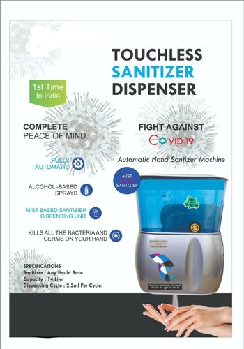 Touchless Sanitizer Dispenser